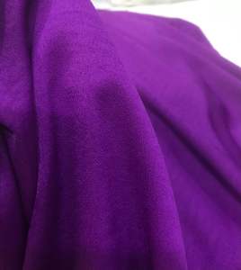 Vải Lụa Tằm Ướt (loại 1)màu tím huế dày vừa mềm rũ co giãn nhẹ (khổ 1m5)may đầm váy áo kiểu  áo dài thời trang