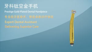 Nha khoa Niceden răng tốc độ cao tay mảnh tất cả-trong-một đầu chống rơi thép không gỉ Unibody Vòng bi gốm 5 phun nước 5 nút bấm đèn LED tay mảnh