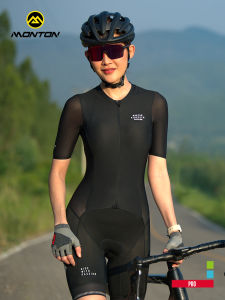 Monton Maiteng Tie San Cycling Clothing Competition Jumpsuit Mens and Womens Shorts Spring and Summer Short Sleeve Bicycle Vest Balance Law