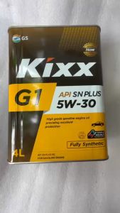 Nhớt Kixx G1 5W-30 tổng hợp toàn phần cho ô tô chạy xăng