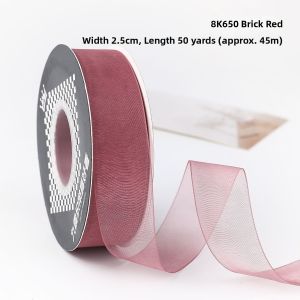 JIUXIACAIDAI | Green Satin Ribbon 2.0cm