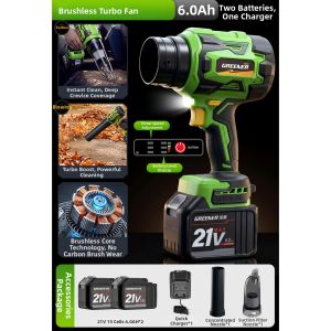 Compact Car-use Handheld Vacuum Cleaner Powerful Turbo Fan Brushless