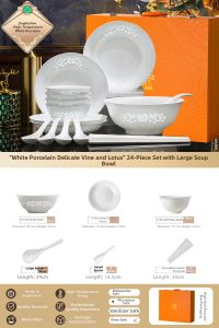 mornenjoy | Underglaze Color Porcelain Dinner Set