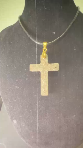 Cross Balance – Power Balancing Orgonite Necklace with Sacred Cross Energy