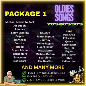 USB Music Drive – MP3 Songs for Car Laptop Speaker