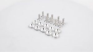 20 Cái Ốc Vít Lục Giác M6 Phổ Thông Cho Ô Tô Vòng Đệm Chắn Bùn Ốc Vít Lõm Động Cơ JDM Nhôm Độ Chế Cho Honda