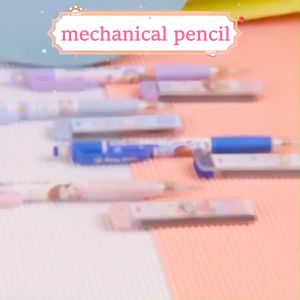 Rocking Automatic Pencil Mechanical Automatic Penci Shake Out The Core 0.5mm Pencil with Rubber