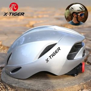 X-TIGER Lightweight Premium Cycling Helmet Road Bike Helmet Outdoor Sports Road Adjustable Size Cycling Gear