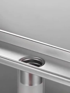 304 Stainless Steel Floor Drain Linear Shower Drain 30cm 60cm Invisible Option Bathroom (4 Styles)