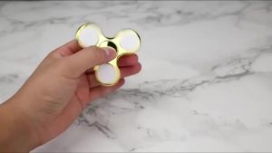 6colors Creative LED Light Luminous Fidget Spinner Changes Hand Spinner Golw in the Dark Stress Relief Toys For Kids