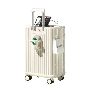 MIMANI | New 2025 Fashionable Luggage Suitcase For Travel Check-In Zipper Model Men And Womens Durable ABS PC Material Hard Shell Suitcase