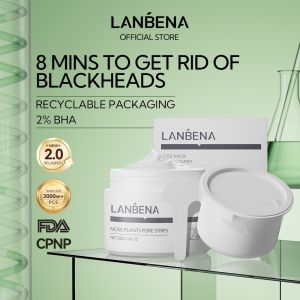 LANBENA Blackhead Remover Set nose pore strip black head Oil Control Deep Cleansing Pore Shrinking Reduce Pimple Mud Film Skin Care face mask skin care