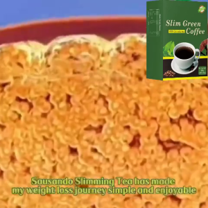 100% natural Slim Green Coffee slimming coffee for Weight Management 0 additives 0 side effect 100%天然排毒瘦身绿咖啡 5 G X 10 SACHETS