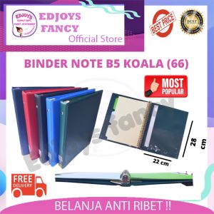 Edjoys Buku Binder Kuliah Aesthetic & Saleskit Folder R-26