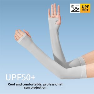 JIFANPAUL | Sun Protection UV-proof Arm Sleeves Thin Ice Silk