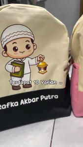 Tas Ransel Sekolah Anak SD/TK Karacter Lilo&stich Free Nama
