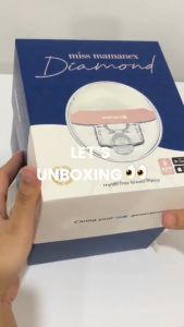 Mamanex Miss Mamanex Diamond Wearable Breast Pump (28mm with 21mm & 24mm Insert) - Rose Gold | GoodealBB