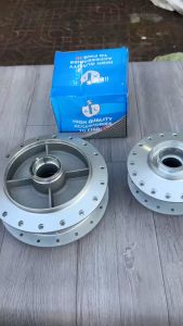 Cặp đùm Sirius Ex135 sơn bạc chính hãng US Racing đĩa trước sau đùm