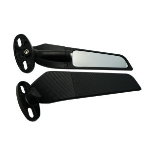 Gương Chiếu Hậu Xe Máy Xoay Chỉnh Được Gương Chiếu Hậu Bên Hông Dành Cho BMW S1000RR Honda CBR Yamaha YZF R6 R1 R25 R3 R125 R15 Hợp Kim Nhôm
