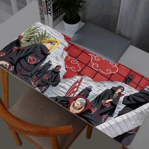 Bandai | Mouse Pad Gamers Large Computer Extended Game Mousepad Desk Mat Keyboard Rubber Durable Naruto Aakatsuki Carpet Mouse Pads