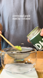Ceremonial Grade Matcha Powder + Creatine 30g