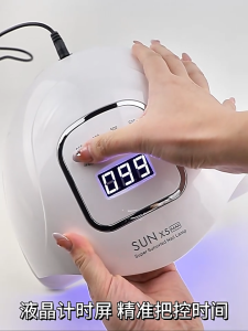 ใหม่พลังงานสูงสมาร์ทเหนี่ยวนำเล็บแสงบำบัดแสง LED ความเร็วแห้งไม่มืดเล็บกาวคั่วโคมไฟทำเล็บชุด