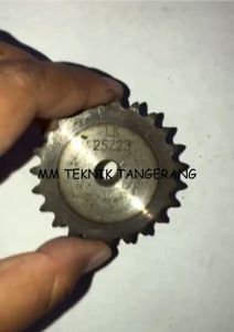 Sprocket RS 25 x 23 T Gear Rantai Single Gir gigi Z 23T RS25 -1 25Z23 25X23T 25-1 tipe B