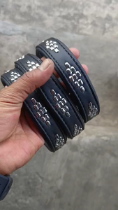 Kalung Anjing Kulit Tebal Model Keren – Kuat Macho & Nyaman Dipakai