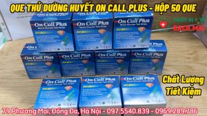 ON CALL PLUS ✅ Que Thử Đường Huyết Dùng Cho Máy Đo Tiểu Đường OnCall Plus On Call EZ