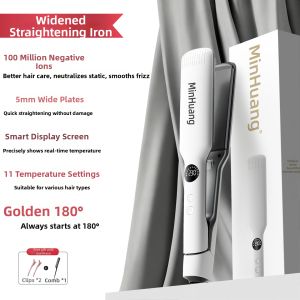 MinHuang | Ionic Straightener and Curler Professional Salon Use