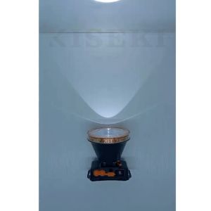 Kiseki Senter Kepala CK-SKD8G 150-Watt Cahaya Putih 6600mAH Lithium Baterai Tahan Hingga 15 Jam Penerangan