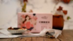 500g Brown sugar ginger jujube tea 500克红糖姜枣茶礼盒送礼 Brown sugar ginger tea Gift box Gift