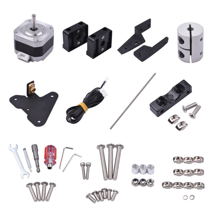 Dual-Z-Achsen-Upgrade-Kit Für Ender-3/3S/Pro – Inkl. Motor, Schrauben, Halterungen, Werkzeug