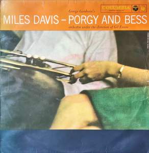 [ แผ่นเสียง Vinyl LP ] Artist : Miles Davis  Album : Porgy And Bess Cover : VG Disc : G Manufactured : Japan Released : 1959 Price : 1850
