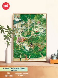 Toi World | Bộ Ghép Hình Tự Làm Thư Giãn cho Người Lớn 1000 Miếng