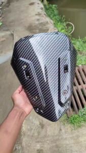 Dudukan Visor Panel Winsil Nmax New 2020 Carbon Glossy