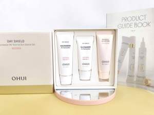 KEM CHỐNG NẮNG OHUI NIACINAMIDE 5% TONE UP SUN SPF50+ PA++++ NÂNG TÔNG KẾT HỢP DƯỠNG SÁNG DA