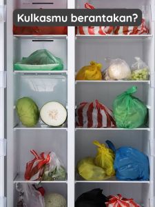 Inaso Tempat Penyimpanan Kulkas Kotak Penyimpanan Dapur Wadah Makanan Untuk Buah Sayur Dan Telur HSB815