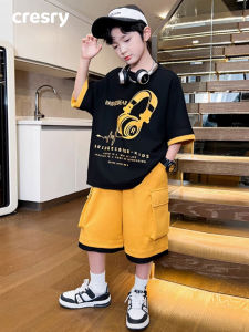 cresry | New Style Boys Summer Short Sleeve Outfit