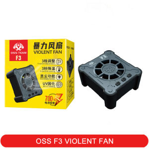 OSS F3 6W Cooling UV Curing Fan Fast Heat Dissipation Smoke Exhaust kit For Mobile Phones Computer Motherboard PCB Repair Tools