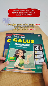 【PME Bookshop】 (2026) Pelangi: Modul Galus UASA/ SPM Matematik & Matematik Tambahan【Tingkatan 1-5】 Latihan Topikal & Ujian Bab
