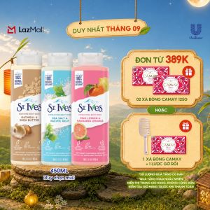 Sữa tắm dưỡng da St.Ives 450ml (Yến Mạch và Bơ/ Muối Biển/ Cam Chanh)