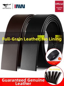 SEPTWOLVES | Mens Auto Buckle Belt Genuine Leather