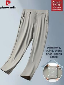 Pierre Cardin | Quần Nam Mát Mẻ Silk Co Dãn Thoáng Khí Hút Ẩm Nhanh