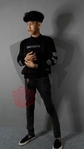 Dezirose Sweater Crewneck Deadsoul Pria Wanita Distro Fleece Tebal Premium Size M-XXL