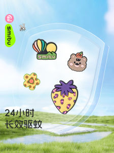 SMIBU Anti-Mosquito Outdoor Camping Shoe Buckle Detachable Childrens Shoes Boys Bé Gáis Anti-Mosquito Flower Decorations