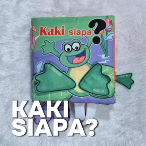 Buku Kain/Buku Bantal/Softbook Mengenal Binatang: Kaki Binatang