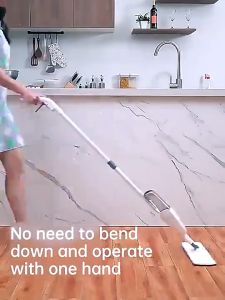 360° Rotating Water Spraying Jet Microfiber Spray Mop with 350ml Tank - Perfect for Wet Dry Tiles Floor Cleaning