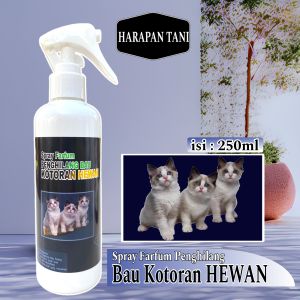 Penghilang BAU PESING KOTORAN HEWAN KUCING | SUGAR GLIDER | DOGGY | KELINCI | MARMUT 250ml