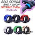 (( CINCIN CL-6 )) Bell Bel Klakson Sepeda Bentuk Model Ring Cincin Invisible Kring Ting Nyaring Simple TAFFSPORT CL-6. 